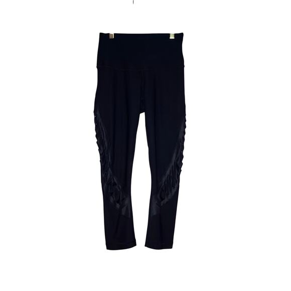90 Degrees by reflex cut out midnight blue Capri leggings size XS - Picture 1 of 5
